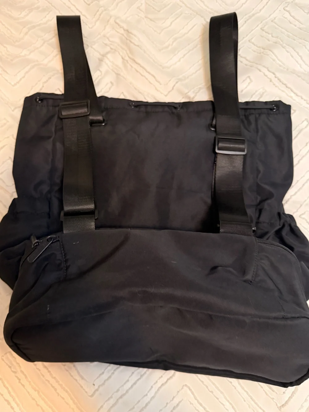BEYOND YOGA Black Performance Backpack